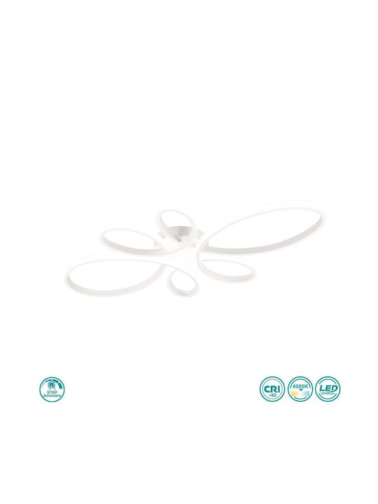 Trio Lighting Ceiling Mount Light 83cm White with Integrated LED