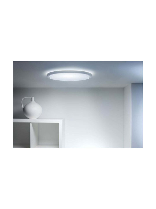 WiZ Smart Deckenleuchte 22cm Weiß mit Integrierter LED und Fernbedienung