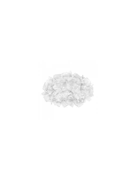 Slamp Clizia Mini Pixel Πλαφονιέρα Οροφής 32εκ. Λευκή με Ντουί E14