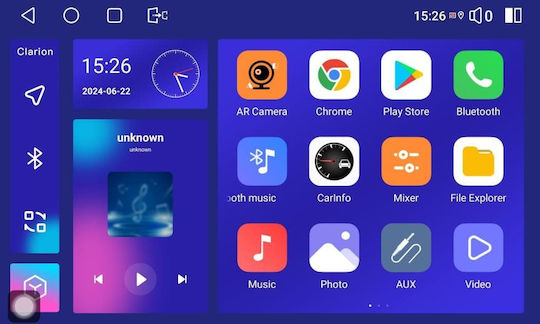 Clarion Автомобилна Аудио Система (Блутут/USB/WiFi/GPS/Apple-Carplay/Android-Auto) с Тъчскрийн 9"