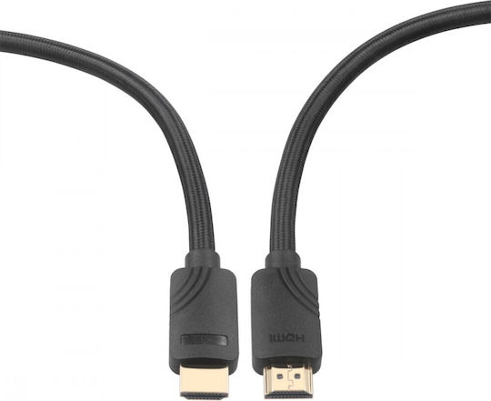 Tb Energy HDMI 2.1 HDMI Кабел HDMI Мъжки - HDMI Мъжки 3м Черен