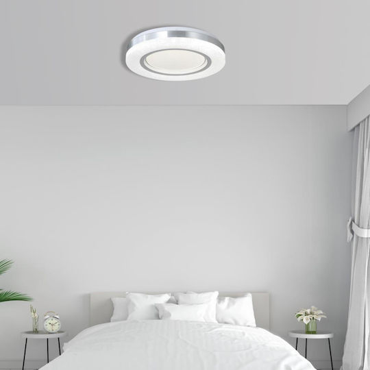Inlight 72w 3cct Πλαφονιέρα Οροφής 50εκ. Λευκή με Ενσωματωμένο LED