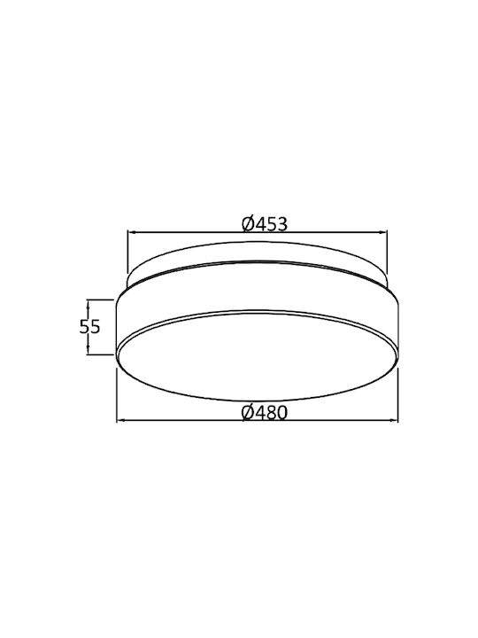 Braytron Jade Πλαφονιέρα LED Braytron Jade Πλαφονιέρα LED