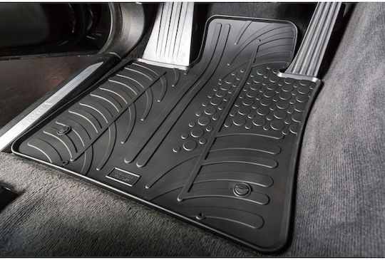 Gledring Set of Front and Rear Mats 4pcs for Ford Ka 2017 Black