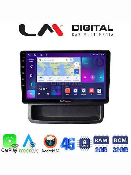 LM Digital Car Audio System for Opel Vivaro Renault Trafic Nissan Primastar 2010 > 2014 (Bluetooth/USB/WiFi/GPS/Apple-Carplay/Android-Auto)