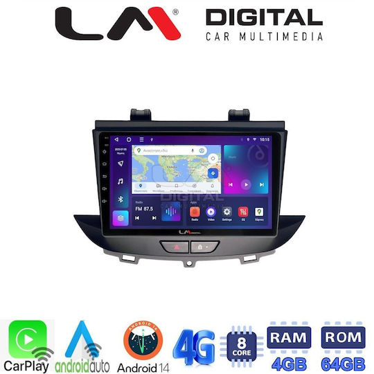 LM Digital Car Audio System for Opel Crossland X 2017 > (Bluetooth/USB/WiFi/GPS/Apple-Carplay/Android-Auto)