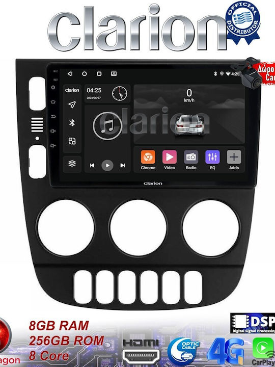 Clarion Car Audio System for Mercedes-Benz ML 1998 > 2005 (Bluetooth/USB/WiFi/GPS) with Touch Screen 9"