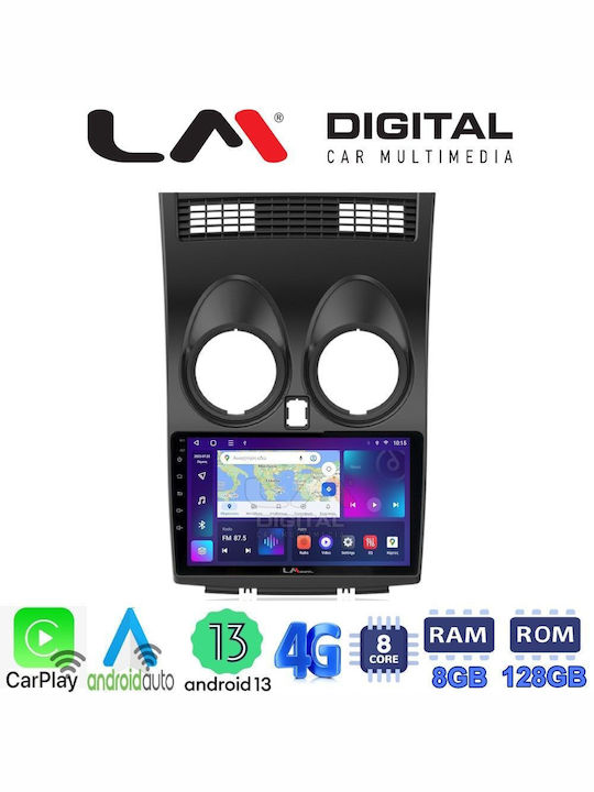 LM Digital Car Audio System for Nissan Qashqai 2007-2013 (Bluetooth/USB/WiFi/GPS/Apple-Carplay/Android-Auto) with Touch Screen 9"