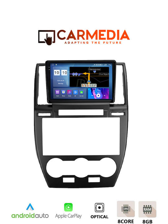Carmedia Ηχοσύστημα Αυτοκινήτου για Land Rover Freelander 2006-2014 (Bluetooth/USB/AUX/WiFi/GPS/Apple-Carplay/Android-Auto) με Οθόνη Αφής 9.5"