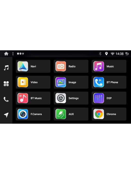 Digital IQ Car Audio System for Chevrolet Trax 2014-2022 (Bluetooth/USB/WiFi/GPS/Apple-Carplay/Android-Auto) with Touch Screen 9"