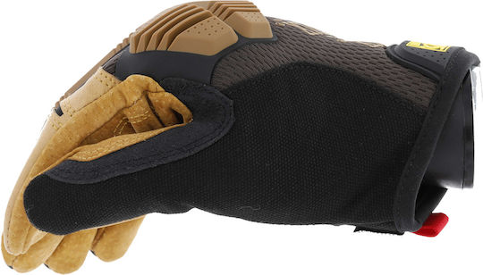 Mechanix Wear Durahide M-Pact Resistant Γάντια Εργασίας Καφέ Συνθετικού Δέρματος