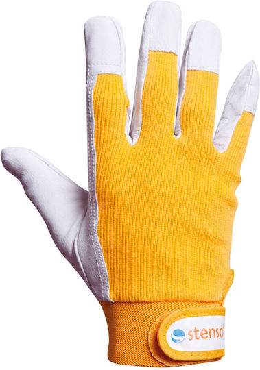 Stenso Gilt Leather Safety Gloves Yellow 70132002.10