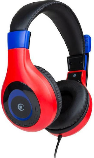 Nacon V1 Über Ohr Gaming-Headset mit Verbindung 3,5mm Rot