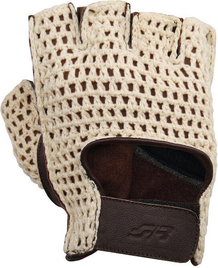 Simoni Racing Gloves for Work Driver Brown Leather 1pcs