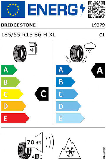 Bridgestone WeatherControl A005 185/55R15 86H XL Λάστιχο 4 Εποχών για Επιβατικό Αυτοκίνητο