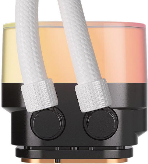 Corsair iCUE Link Titan RX RGB LCD Water Cooling AIO CPU With 2 120mm Fans White