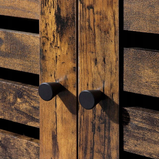 Artool Πάγκος χωρίς Νιπτήρα Μ60xΒ30xΥ63cm Rustic Brown
