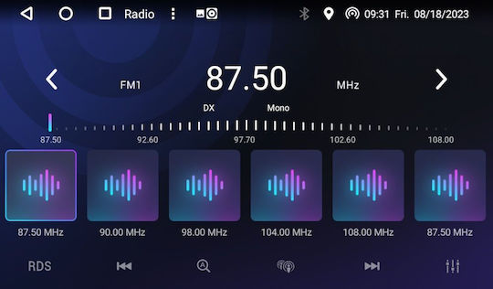 Digital IQ Car Audio System 2004-2014 (Bluetooth/USB/AUX/WiFi/GPS/Apple-Carplay/Android-Auto) with Touch Screen 9"