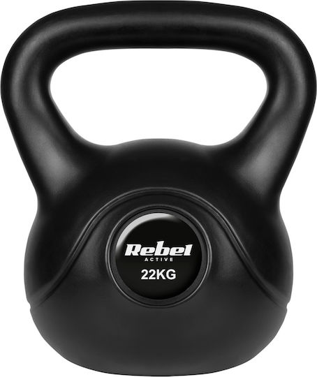 22 Kg Bituminous Kettlebell Rebel Active
