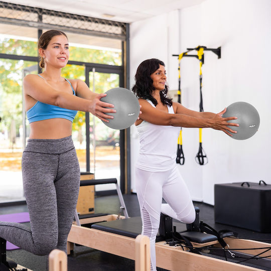 Mini Μπάλες Pilates 25cm 0.13kg σε Γκρι Χρώμα