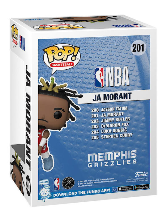 Funko Pop! Basket: NBA: Memphis Grizzlies - Ja Morant 201 Ediție