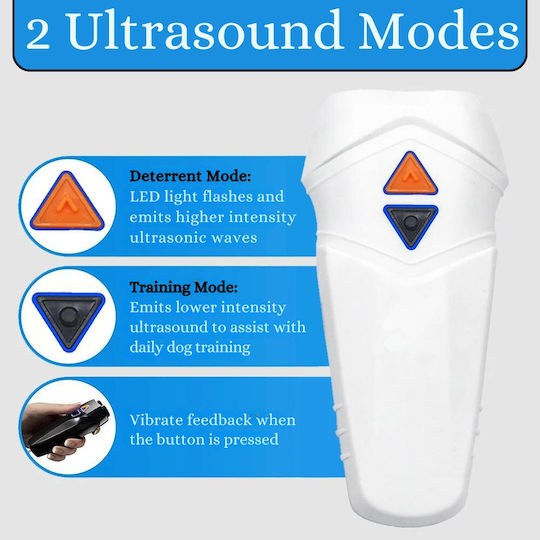 Professional Dual Ultrasonic Anti-barking Device Aggressive Dog Barking