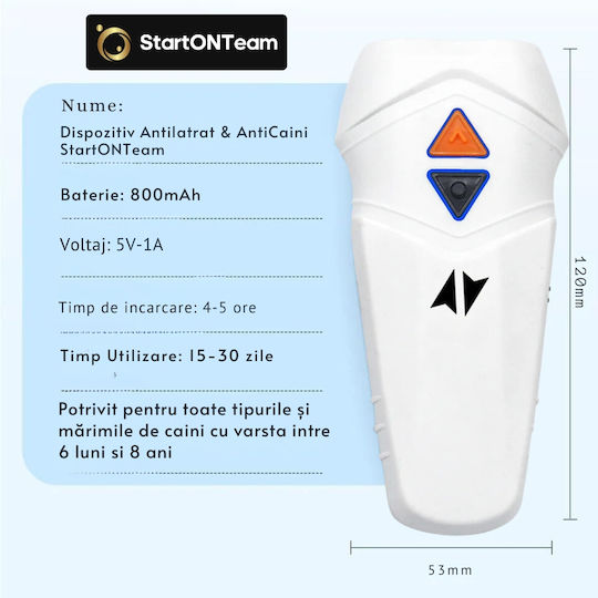 Professional Dual Ultrasonic Anti-barking Device Aggressive Dog Barking