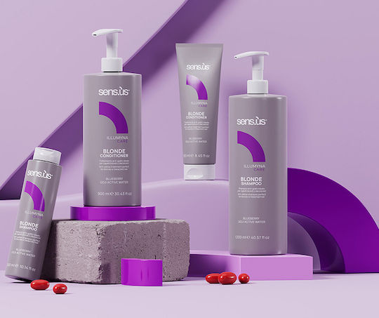 Sensus Illumyna Care Blonde Conditioner για Βαμμένα Μαλλιά 250ml