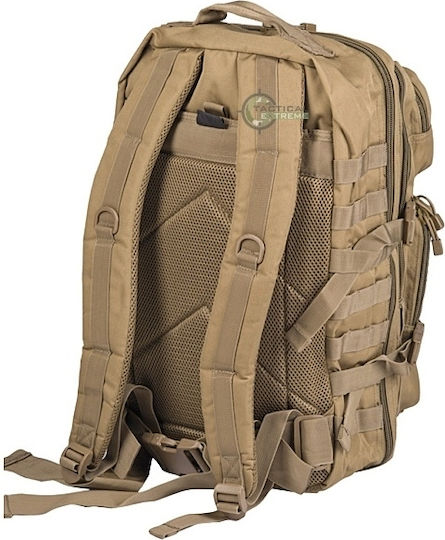 Mil-Tec Military Backpack Backpack made of Polyester Coyote 20lt