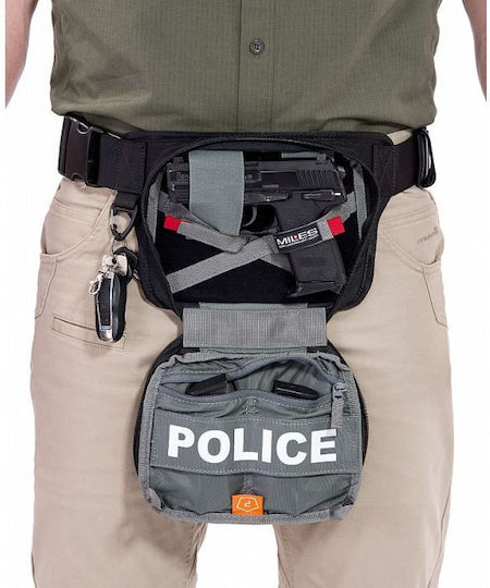Pentagon Runner Military Pouch Belt made of Polyester Black 3lt
