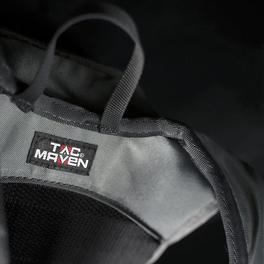 Tac Maven Pluto Στρατιωτικό Σακίδιο Πλάτης από Ripstop Nylon Μαύρο 9lt