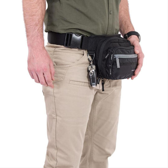 Pentagon Runner Military Pouch Belt made of Polyester Black 3lt