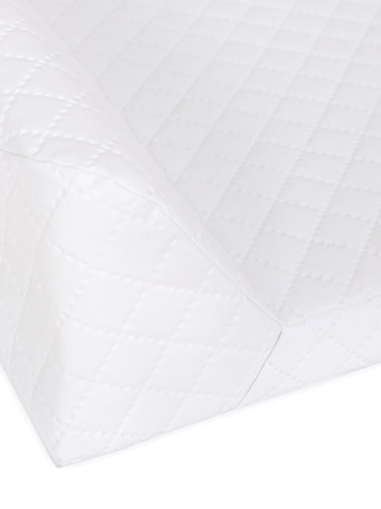 Ceba Baby Soft Baby Changing Pad made of Plastic White 50x70cm