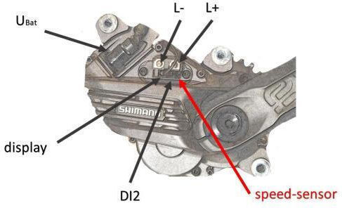 Κυκλωμα Speedbox 1.1 Shimano Ep8 Χωρις Di2