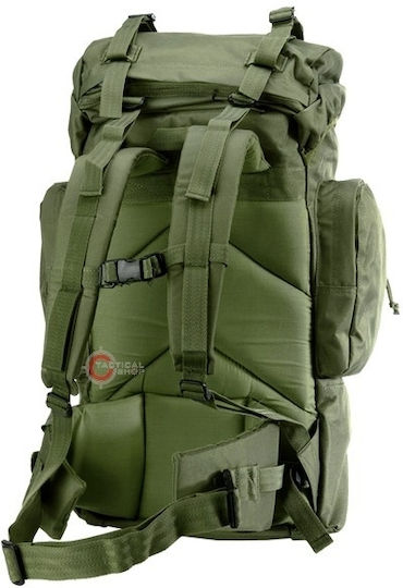 Mil-Tec Military Backpack Backpack made of Polyester Khaki 55lt