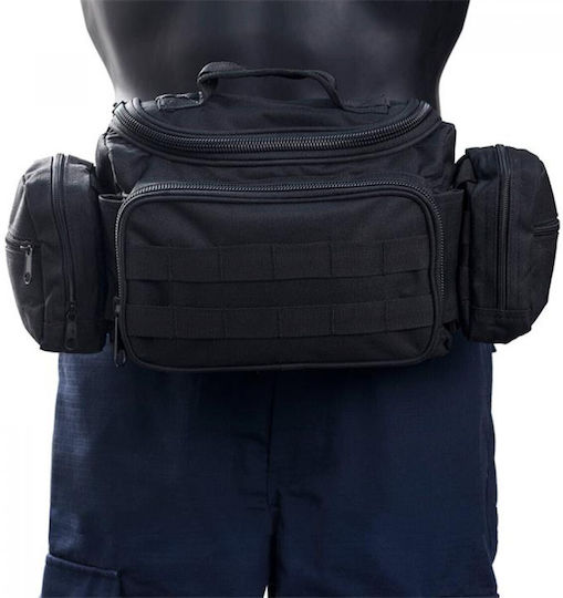 Survivors Military Pouch Waist made of Polyester Black