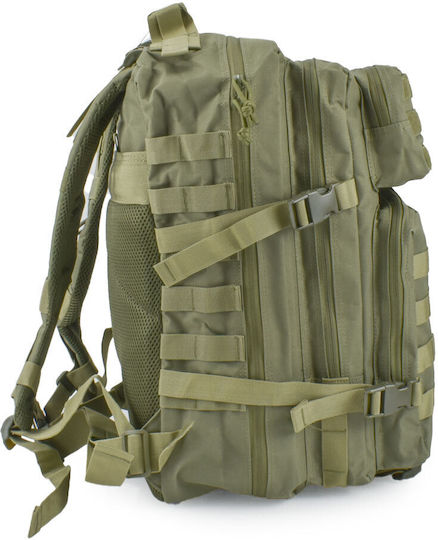 Mcan Militärischer Rucksack Rucksack aus Polyester Khaki 50Es