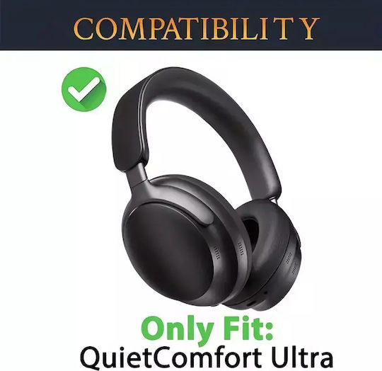 Replacement Ear Pads Bose QuietComfort Ultra Pair - Black
