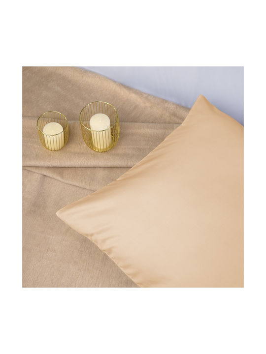 Darymex Μαξιλαροθήκη Light Beige 70x80εκ.