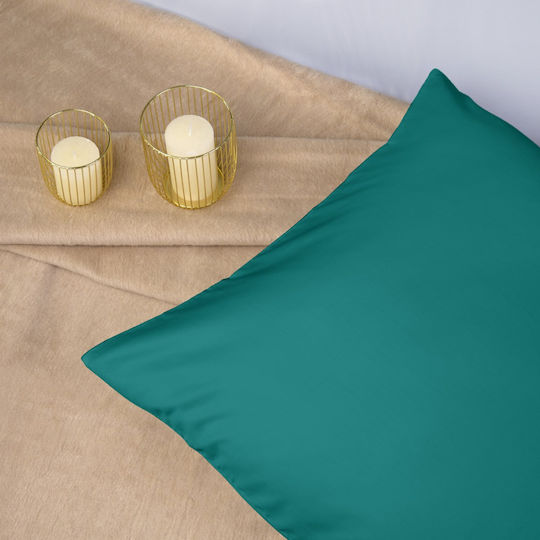 Darymex Μαξιλαροθήκη Dark Turquoise 50x60εκ.