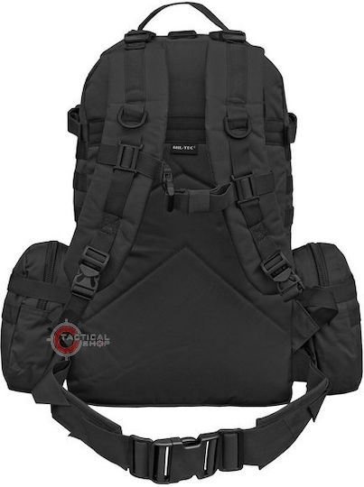 Mil-Tec Militärischer Rucksack Rucksack aus Polyester Schwarz 36Es