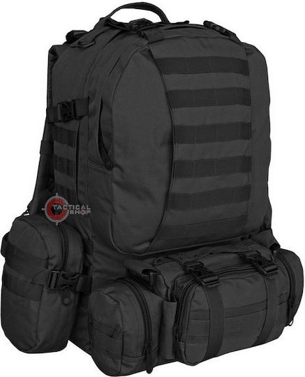 Mil-Tec Militärischer Rucksack Rucksack aus Polyester Schwarz 36Es
