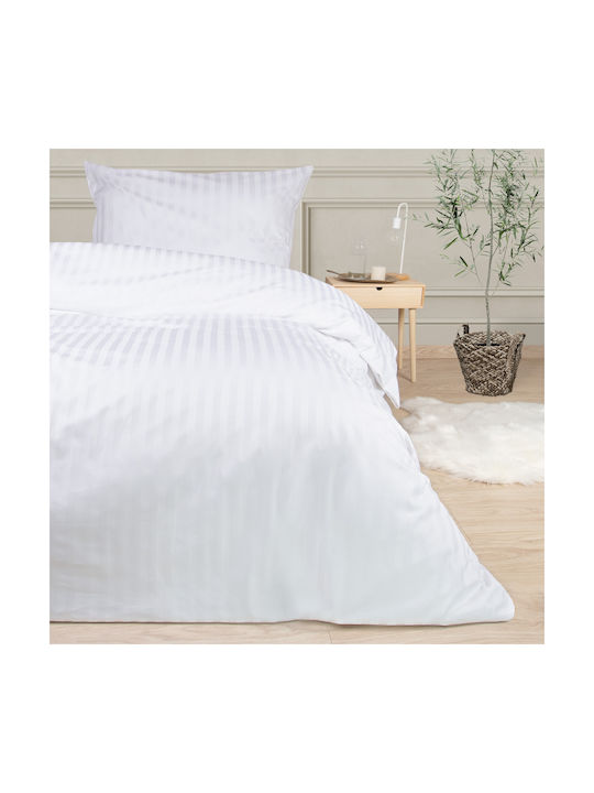Darymex Μαξιλαροθήκη White 50x70εκ.