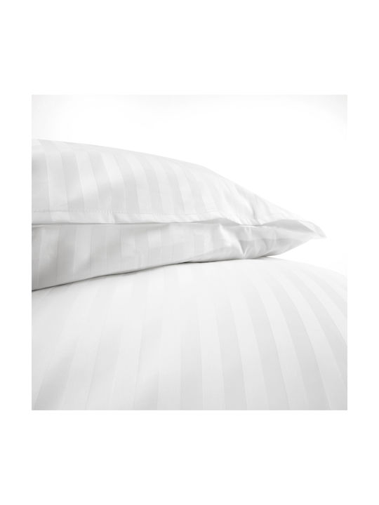 Darymex Μαξιλαροθήκη White 50x70εκ.