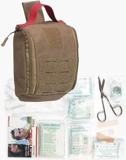 Mil-Tec Military Pouch Belt made of Polyester Sand