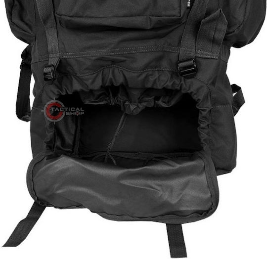 Mil-Tec Militärischer Rucksack Rucksack aus Polyester Schwarz 88Es