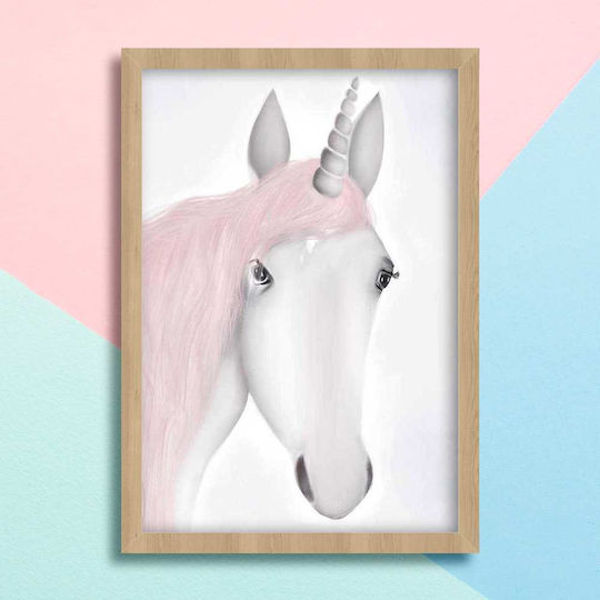 Παιδικό Κάδρο Unicorn 30x40εκ.