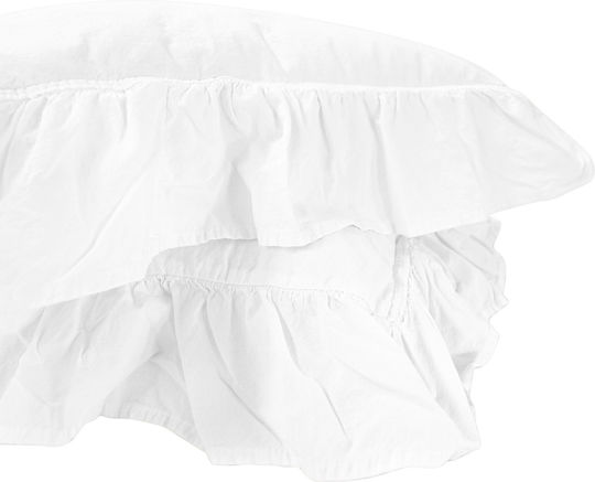 Darymex Μαξιλαροθήκη Optic White 40x40εκ.