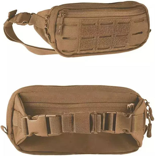 Fanny Pack Laser Military Waist Bag Brown 13515019