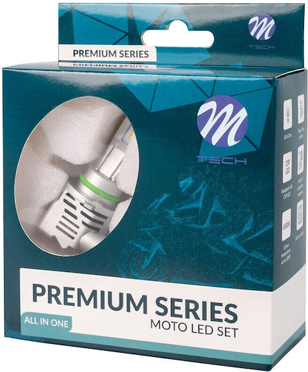 M-Tech Λάμπα Αυτοκινήτου HB4-9006 LED 6500K Ψυχρό Λευκό 9-32V 50W